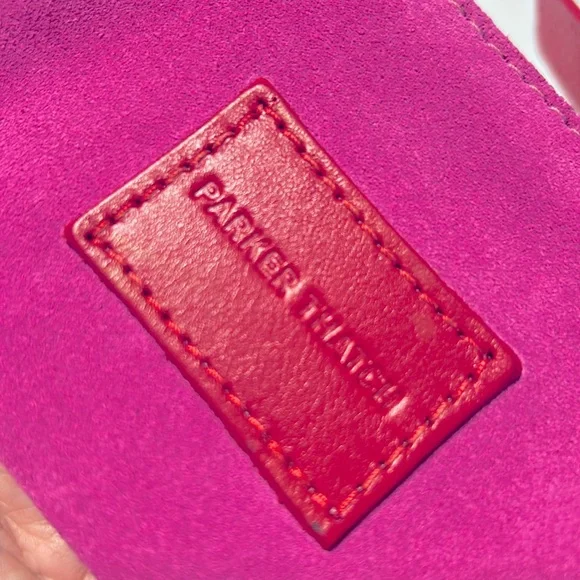 Parker Thatch Zip Top Pouch - Suede Pink - Picture 4 of 6